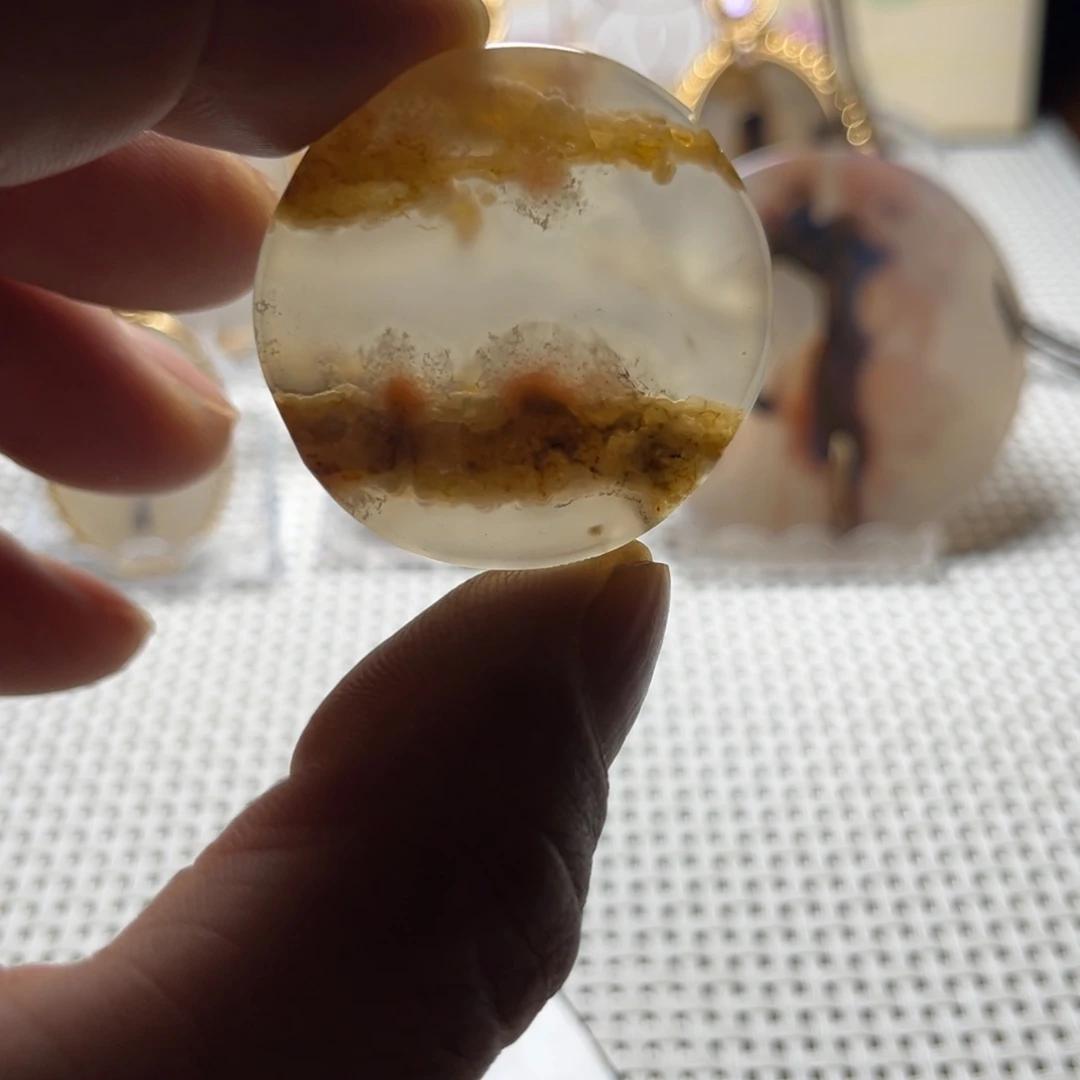 玛瑙/玉髓未镶嵌吊坠(不含链)