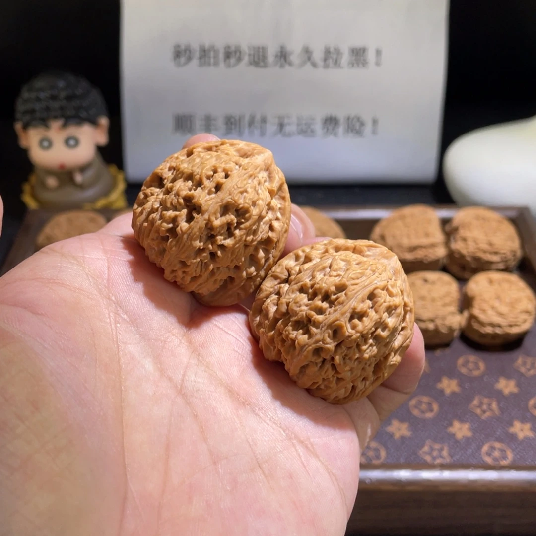 文玩核桃吊坠38满肉