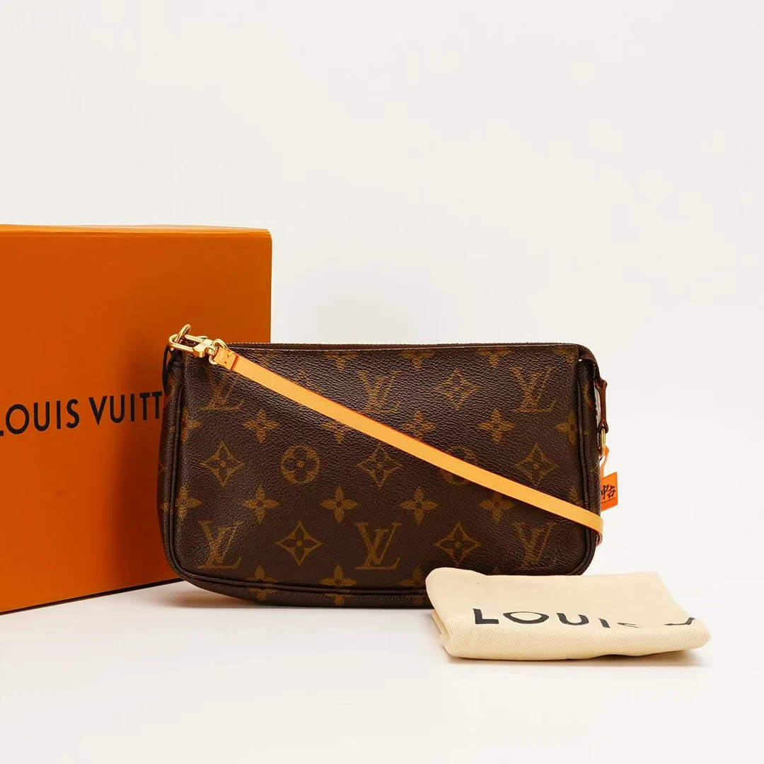 95新 LouisVuitton/路易威登 全原大麻将手提包斜挎包