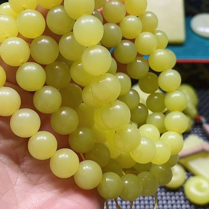 星***幽无非金属新疆若羌黄口项链