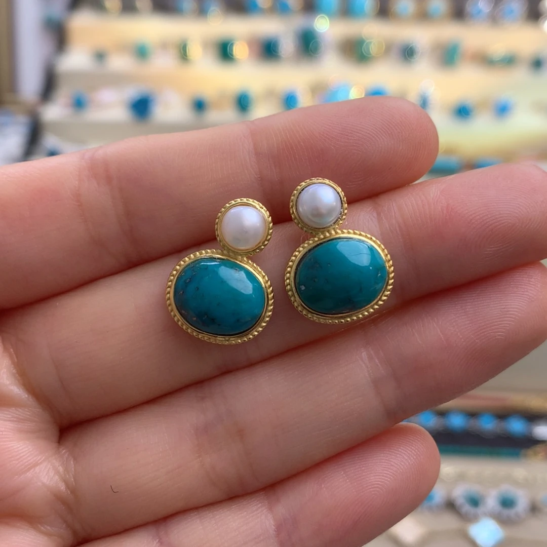 未镶嵌绿松石戒指