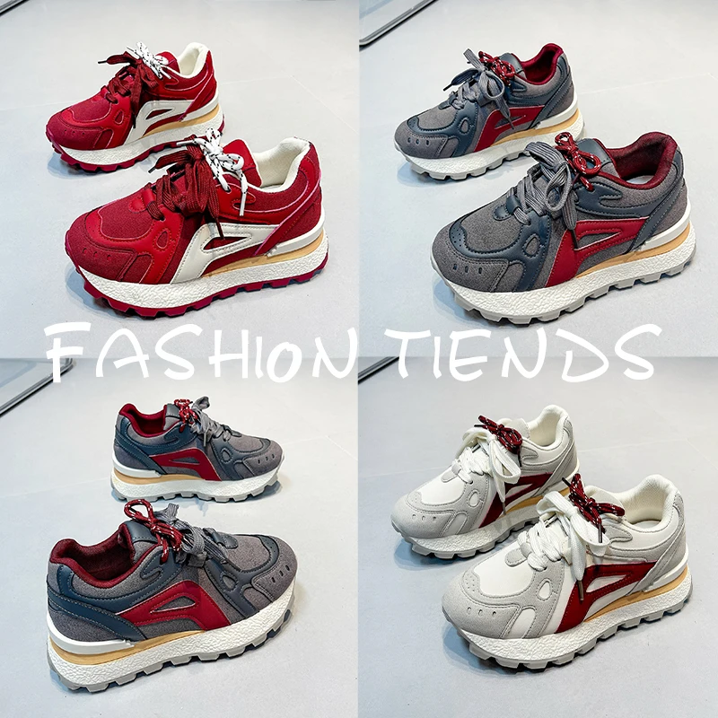 【增高8厘米】小个子专属老爹鞋2025秋季隐形内增高休闲百搭阿甘鞋