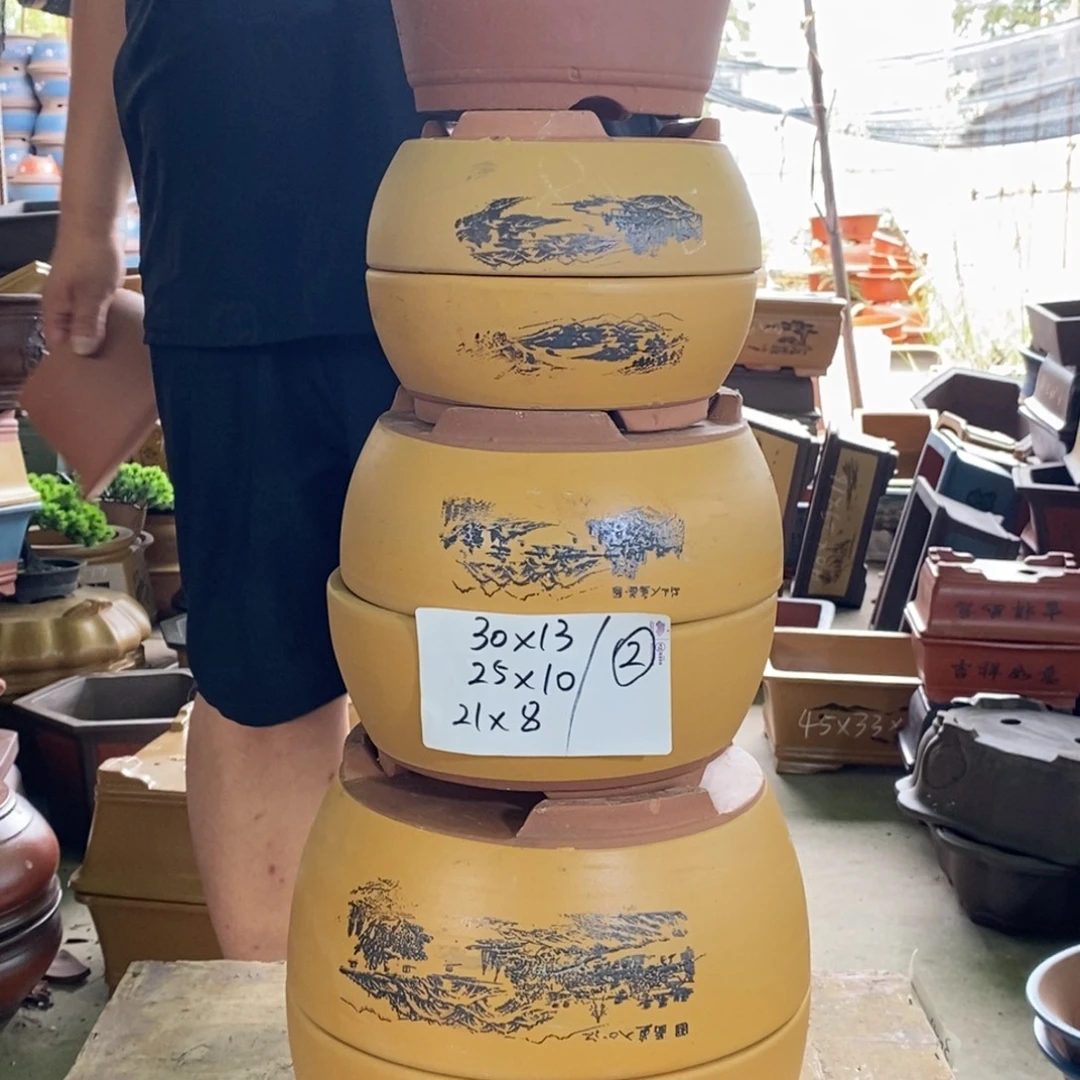 紫砂花盆紫砂紫砂