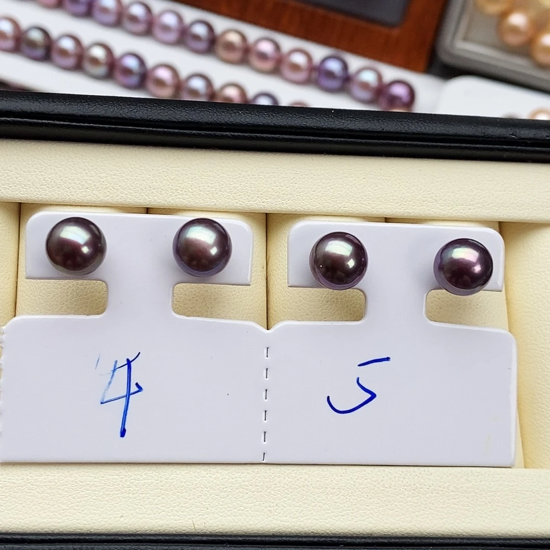 颈饰银S925镶嵌淡水珍珠