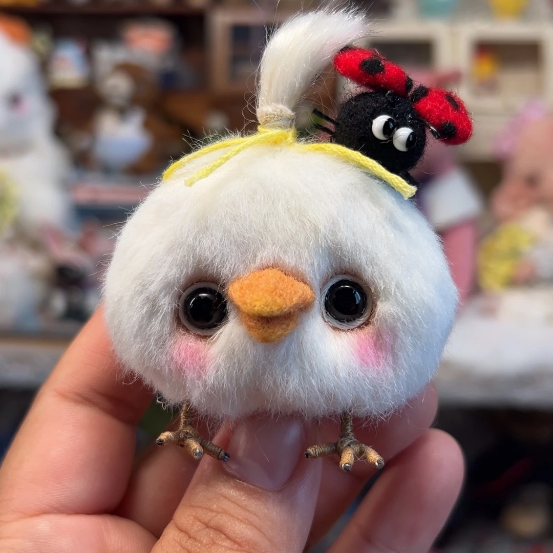 布艺手缝可爱小鸡仔