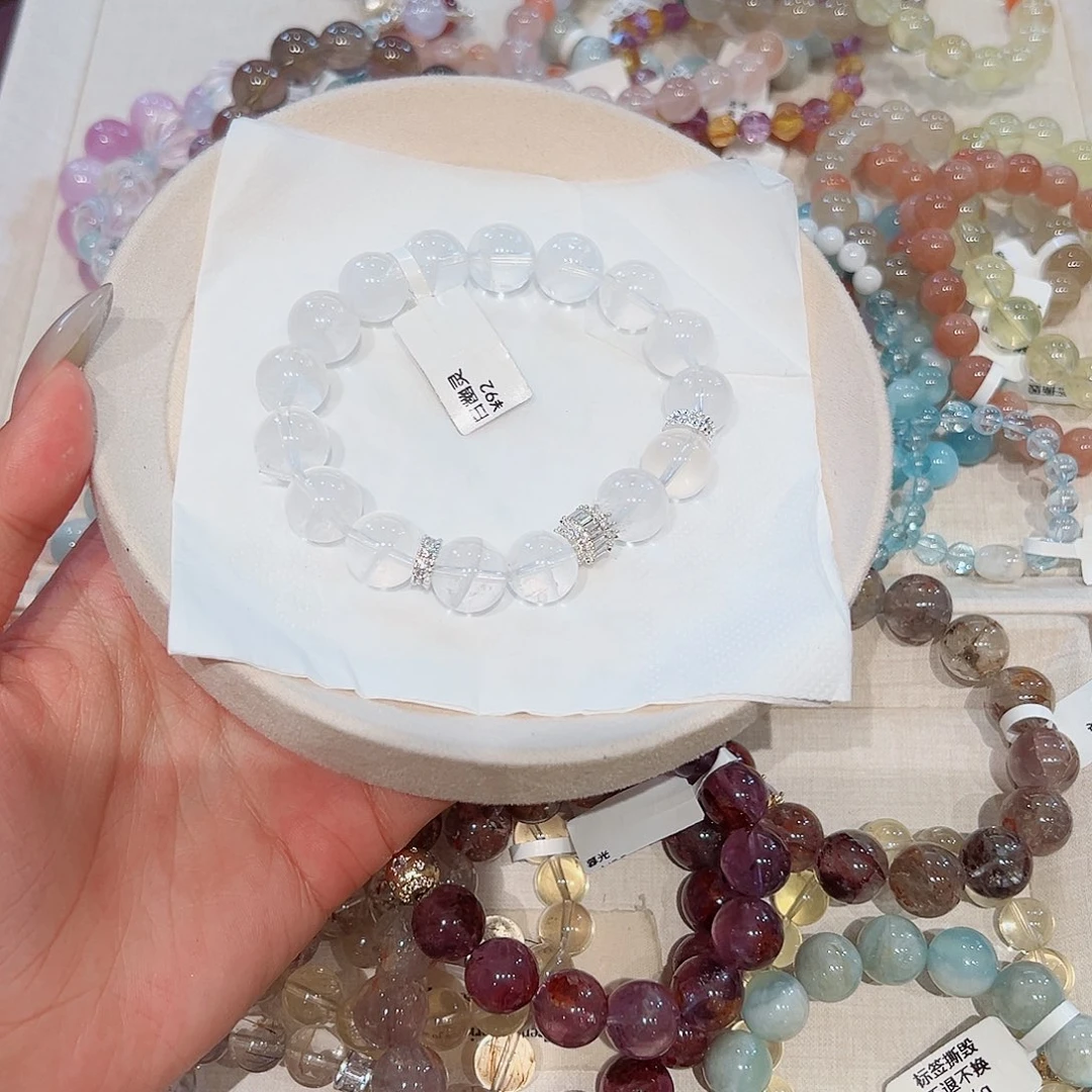 每***友水晶手链未镶嵌48小时鉴赏