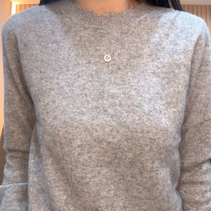 灰色花瓣领111111111