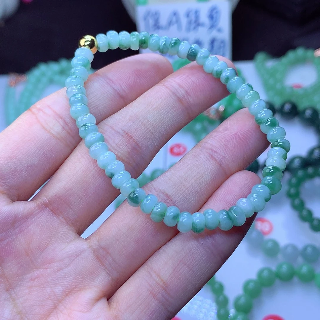 翡翠毛衣链未镶嵌卡5.4