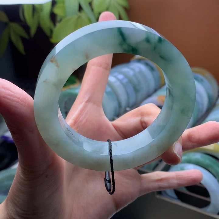 定制翡翠未镶嵌手镯定制定制56-61