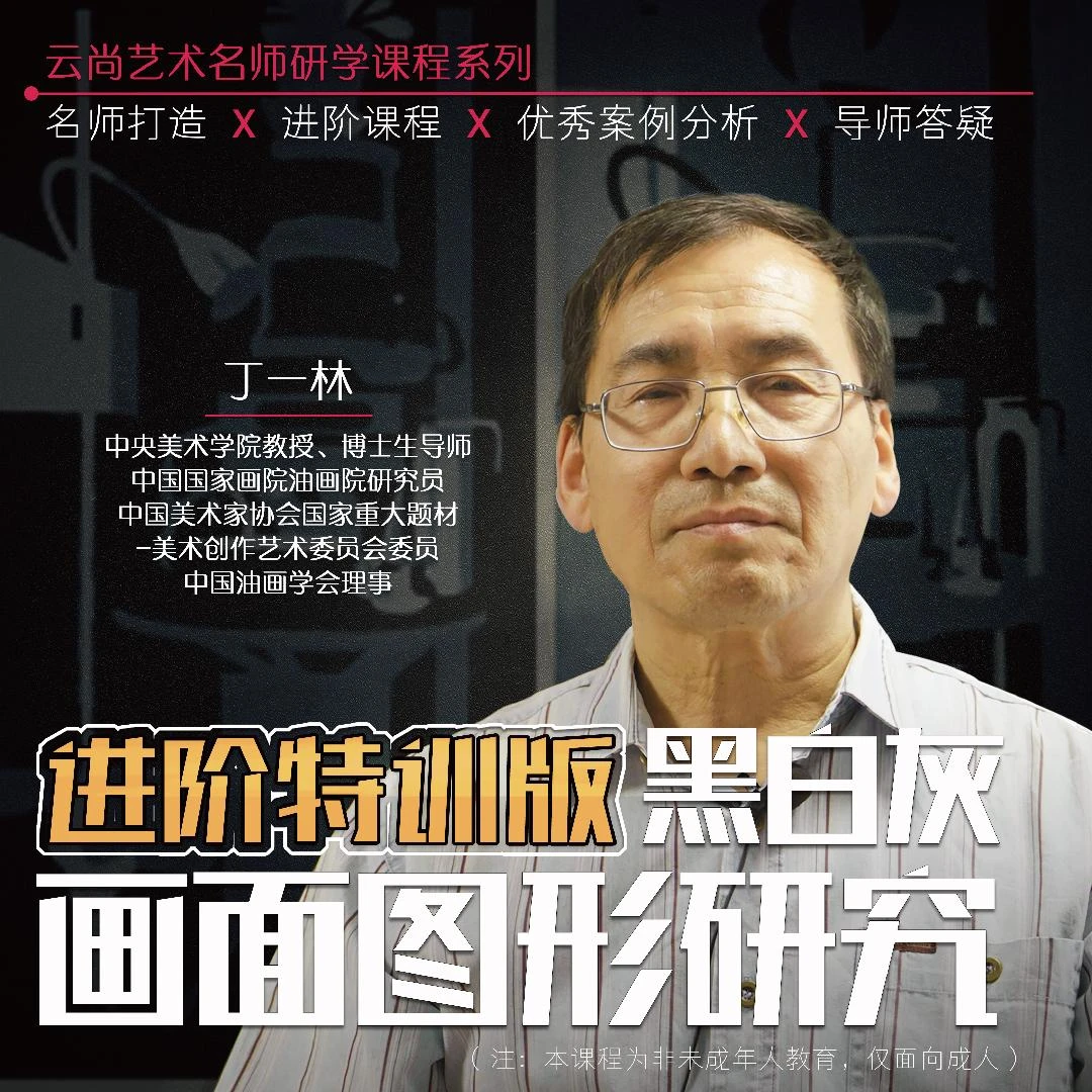 央美丁一林：进阶特训版 黑白灰画面图形研究