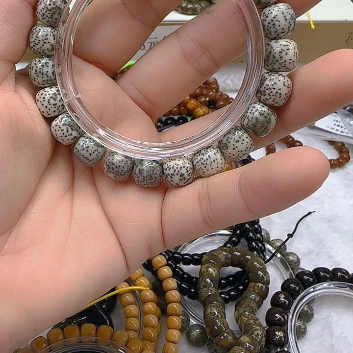 手串星月菩提122练手糯冰星月菩提10单圈