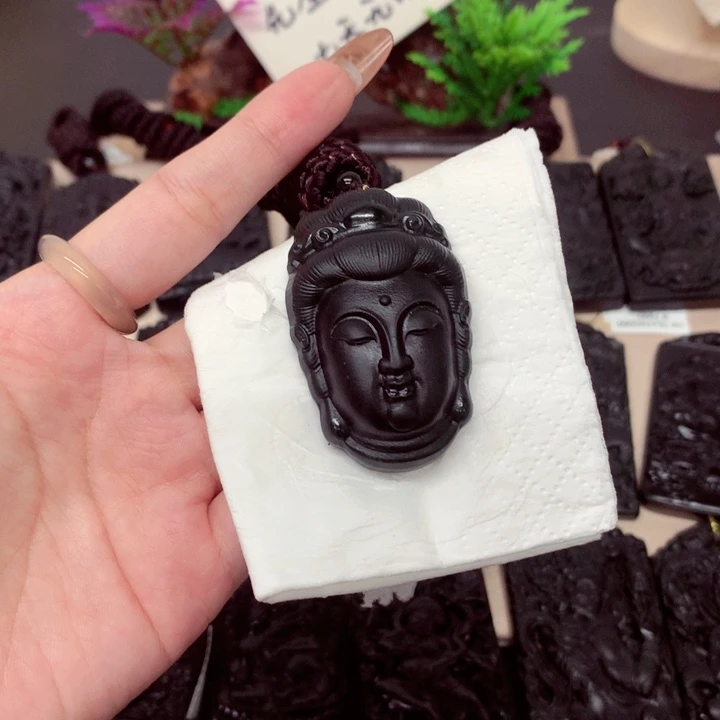 天然a货钢琴黑挂件