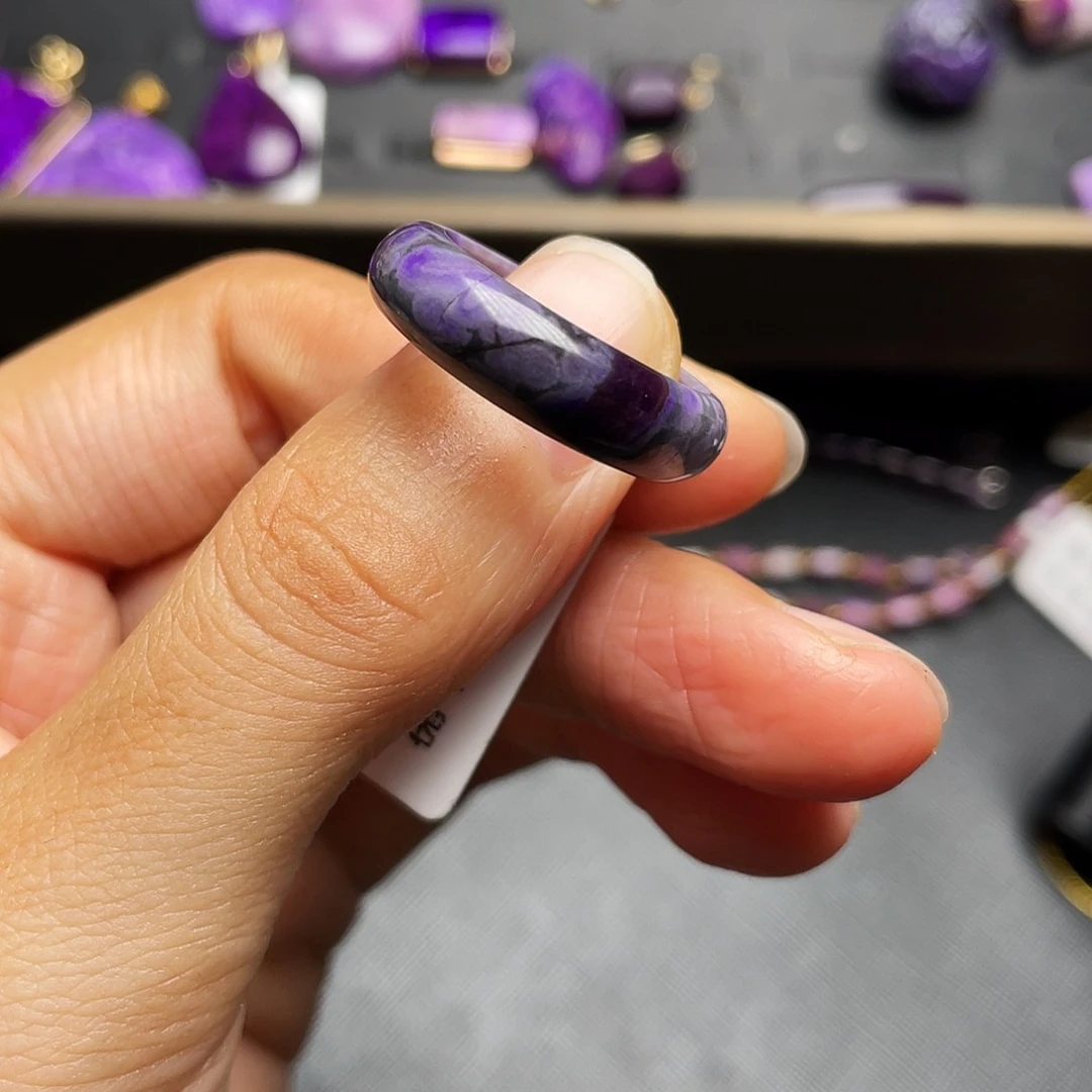 苏纪石（舒俱来）戒指未镶嵌華*