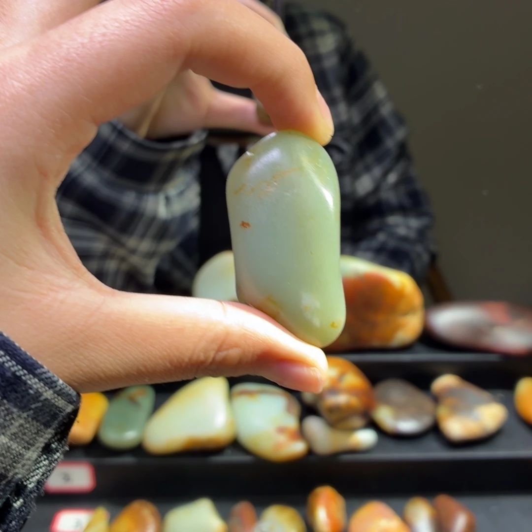 和田玉未镶嵌挂件62.2