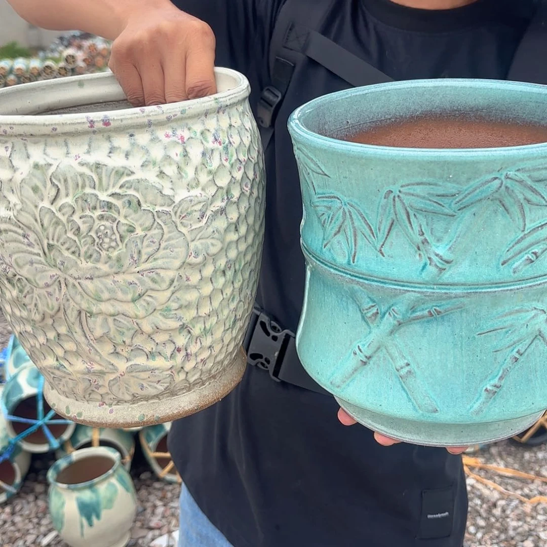 精品组合福利绿竹节钻石牡丹复古