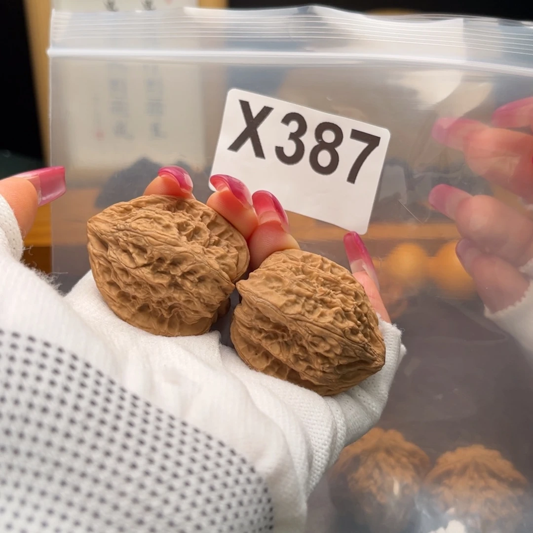 文玩核桃把件35左右火焰x 387