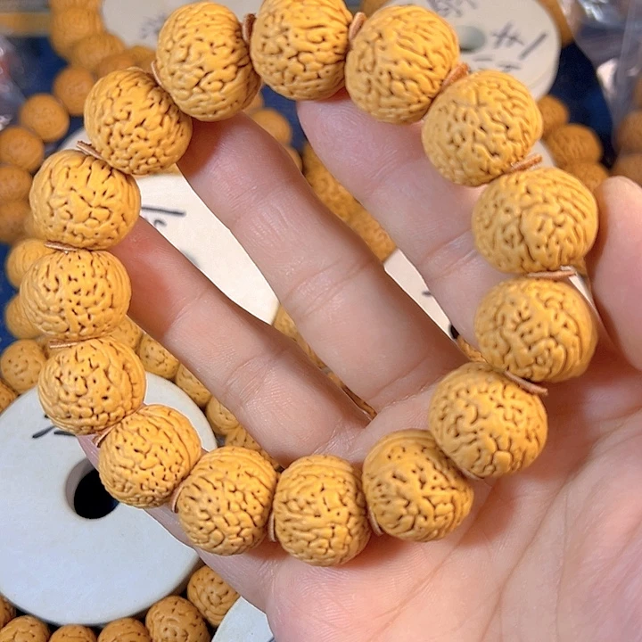 上***签桃核手串龙珠桃核手串