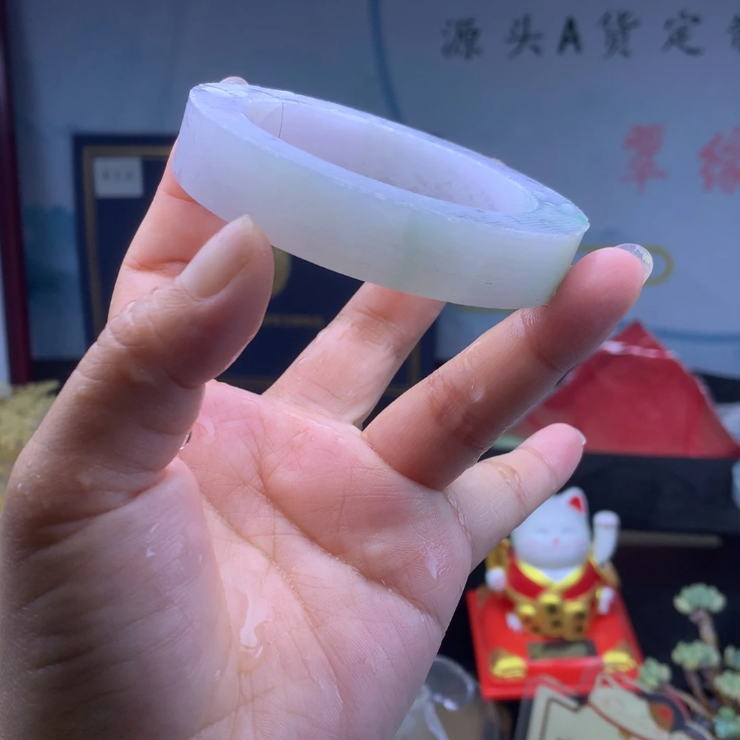 定制翡翠翡翠手镯未镶嵌