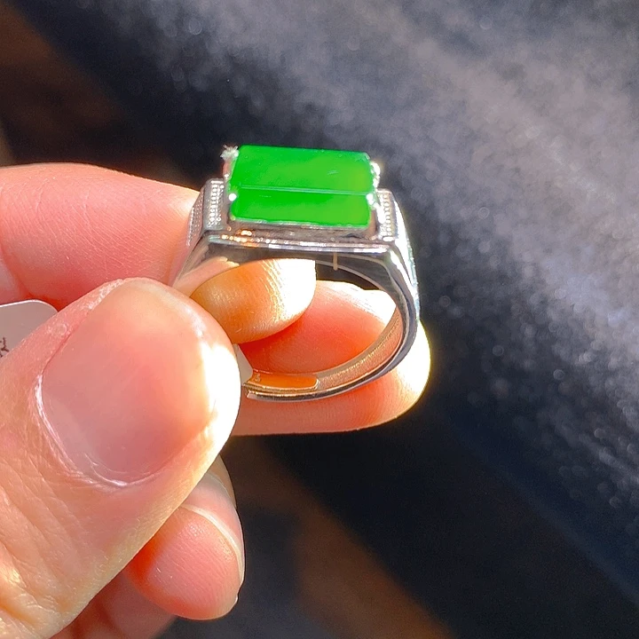 【闪购商品】翡翠颈饰银S925镶嵌翡翠