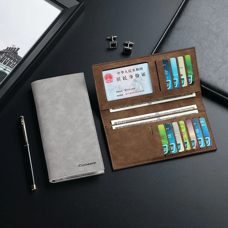 钱包男士长款2025新款学生驾驶证证件一体卡包超薄商务钱夹男