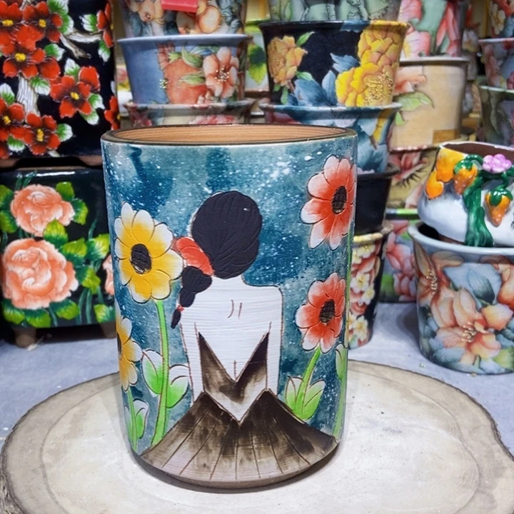 景德镇艺术手绘作品