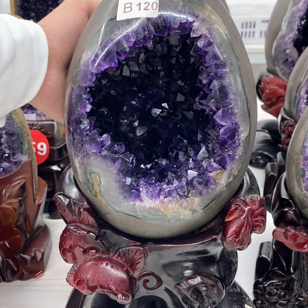 紫晶未镶嵌大型摆件（非配饰）