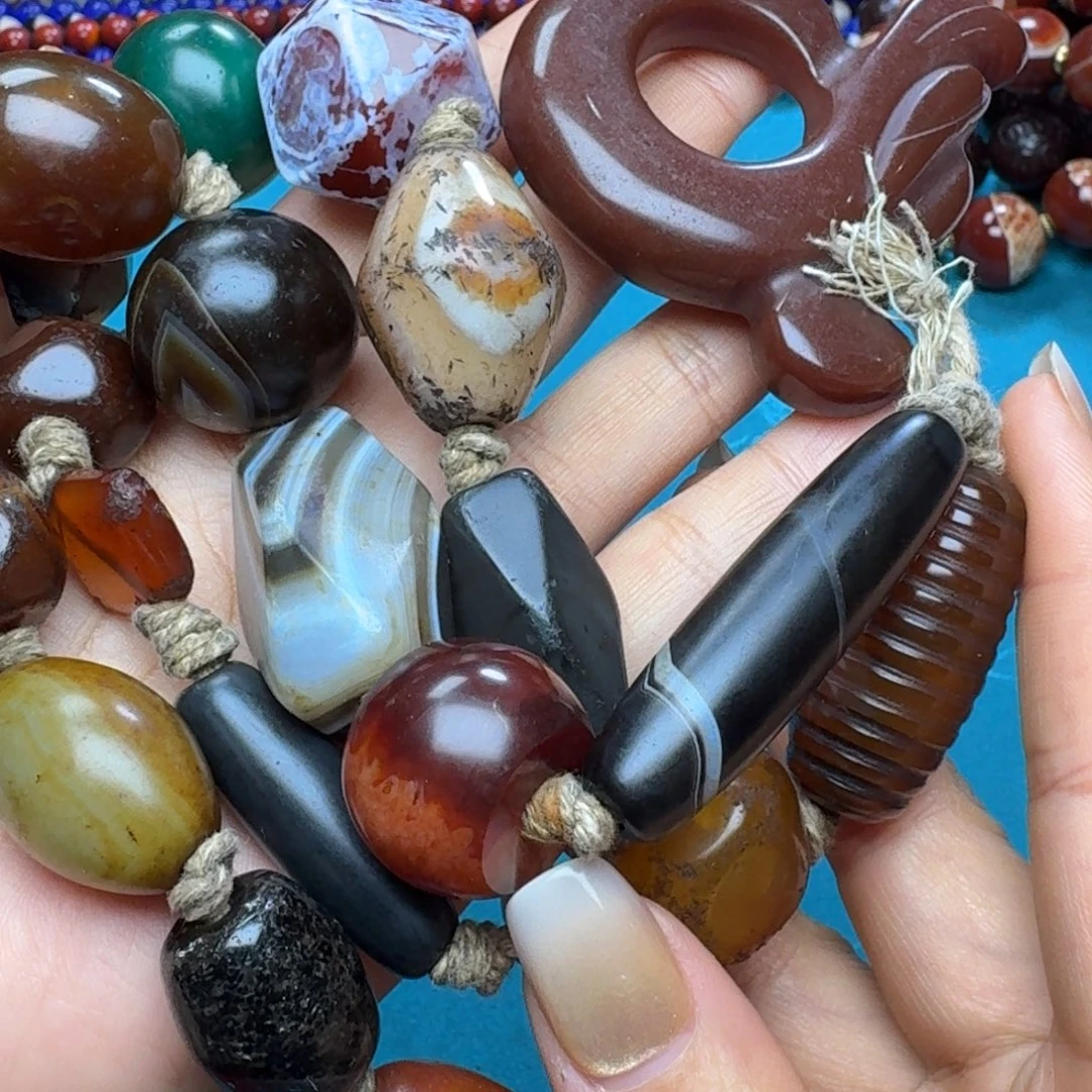 玛瑙/玉髓未镶嵌手链