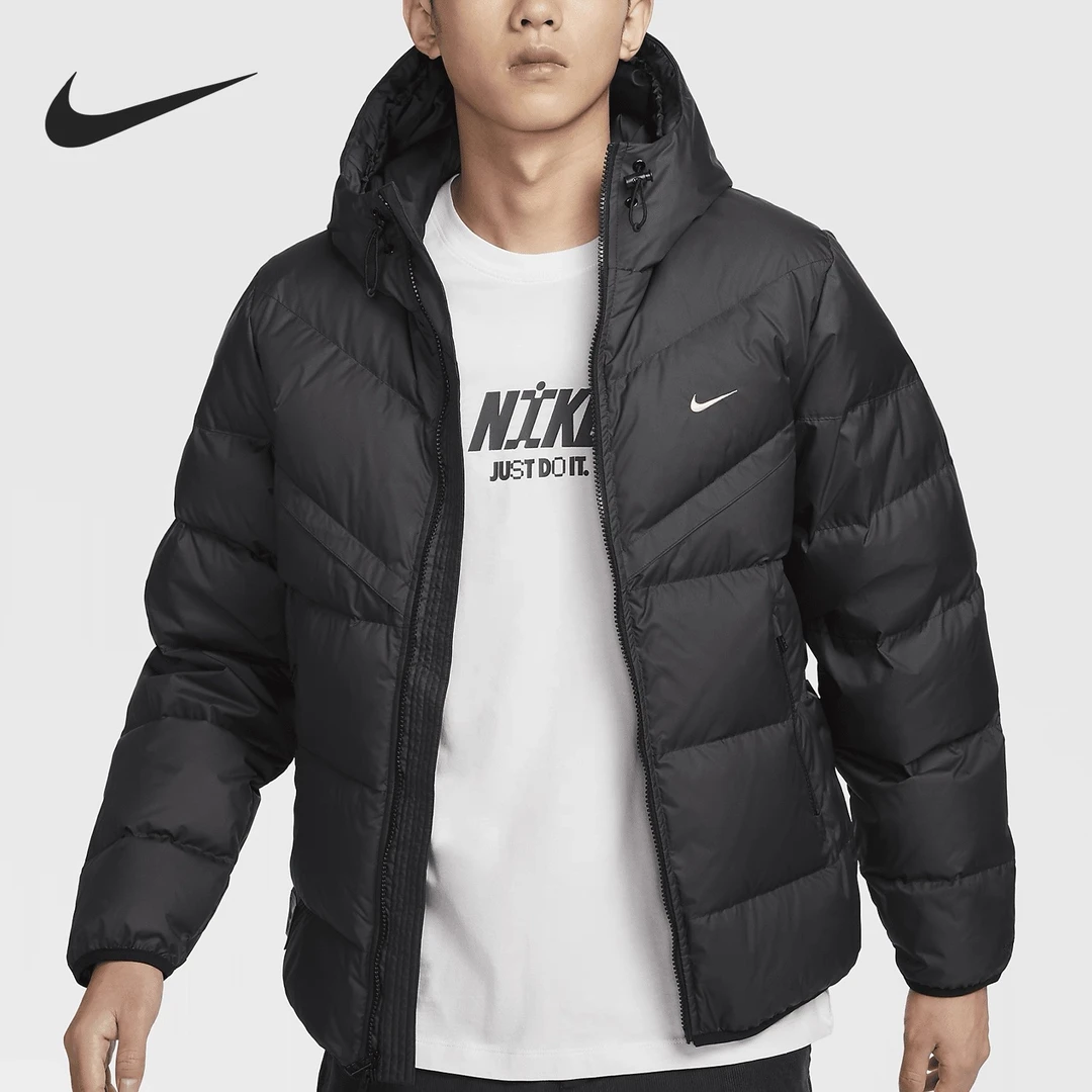 NIKE耐克2025冬季新款男子羽绒服保暖防风外套HQ4183010短款男款
