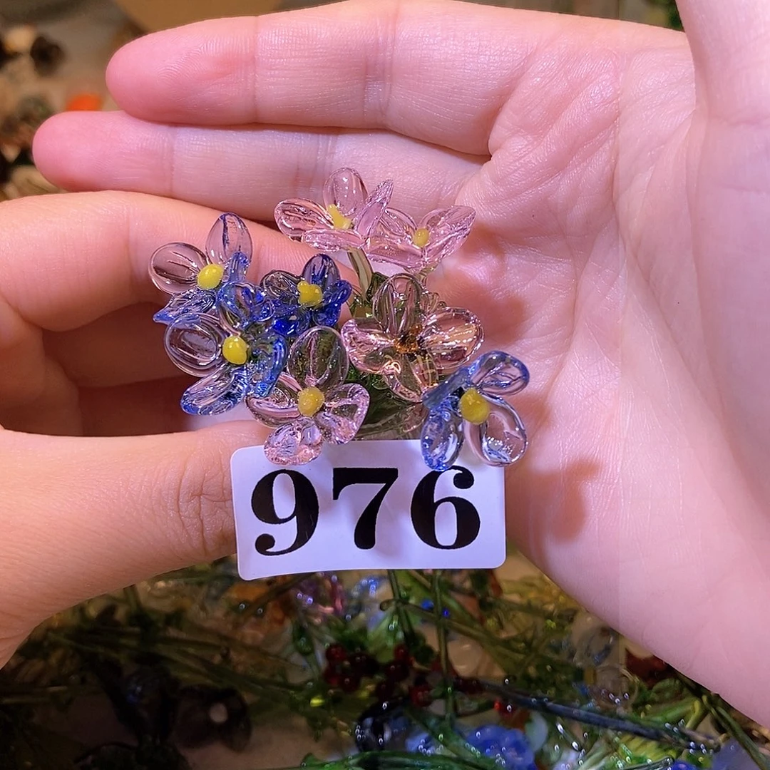 琉璃手工艺品976花瓶