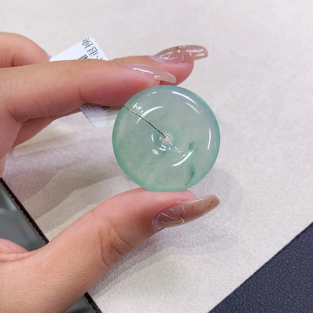 翡翠未镶嵌吊坠(不含链)29.7-6