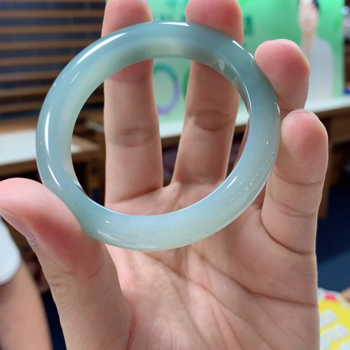 马***袋翡翠手镯未镶嵌买断