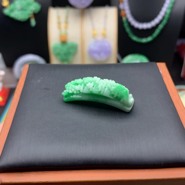 翡翠未镶嵌手链翡翠手牌