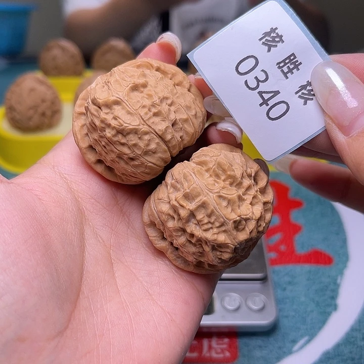 文玩核桃把件南瓜墩40.0340