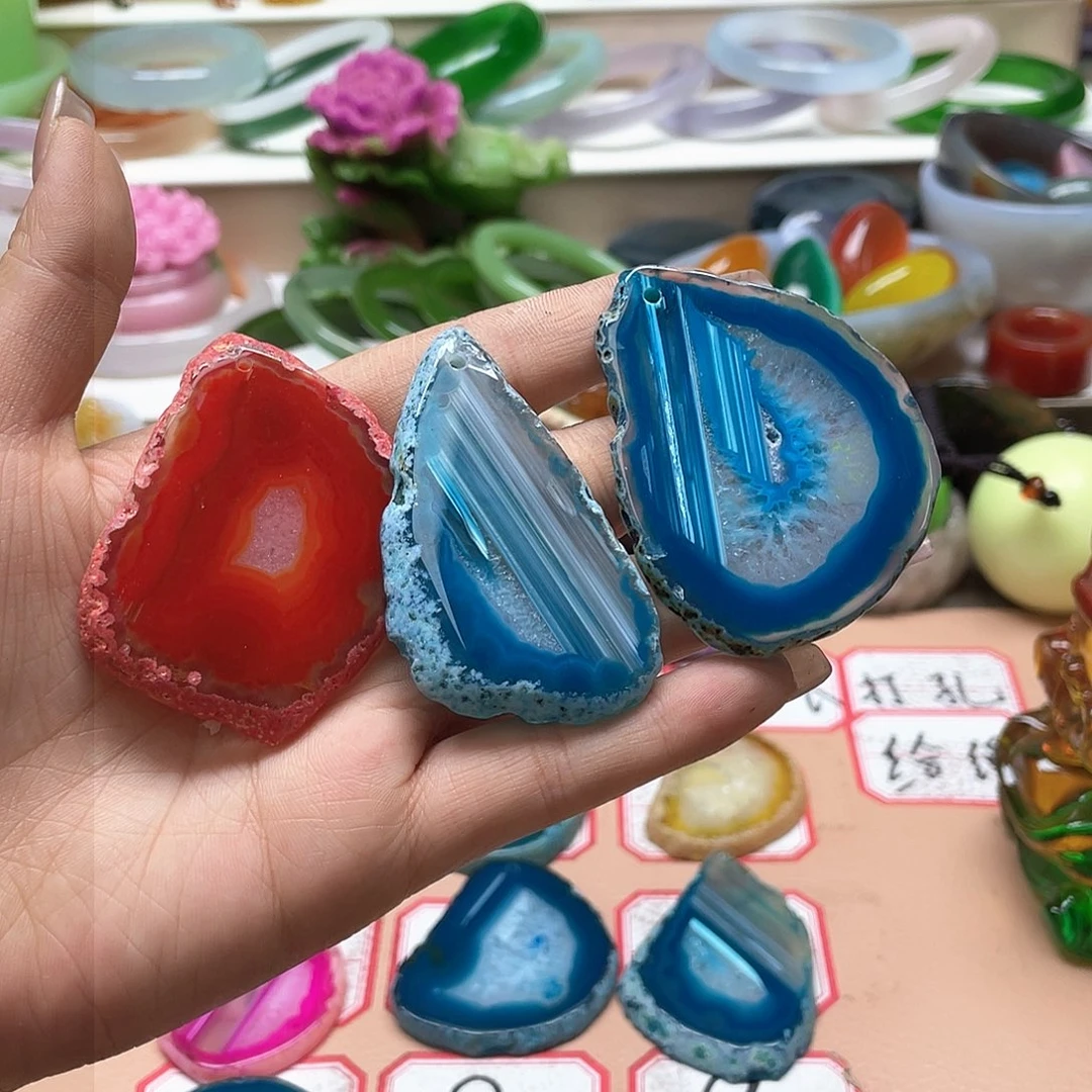 玛瑙/玉髓颈饰未镶嵌花****)