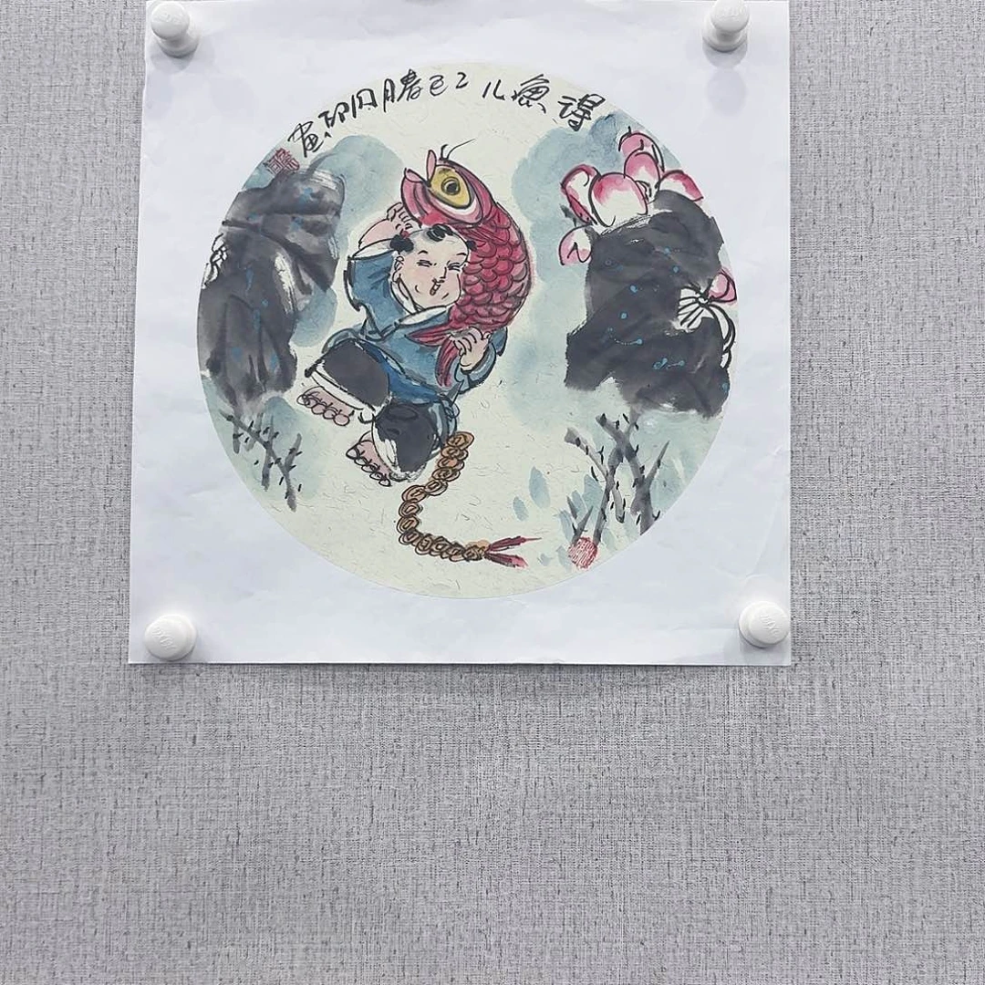 国画国画亲笔手绘原创