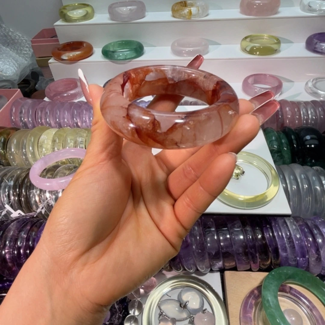 未镶嵌水晶手镯手镯54.7圈口3号