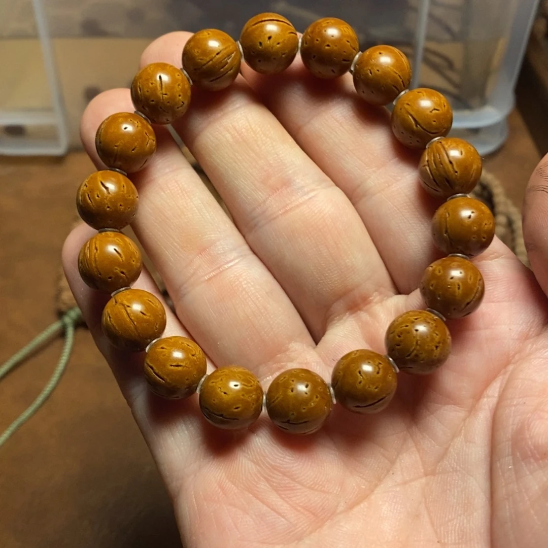 金刚菩提手串龙纹光珠