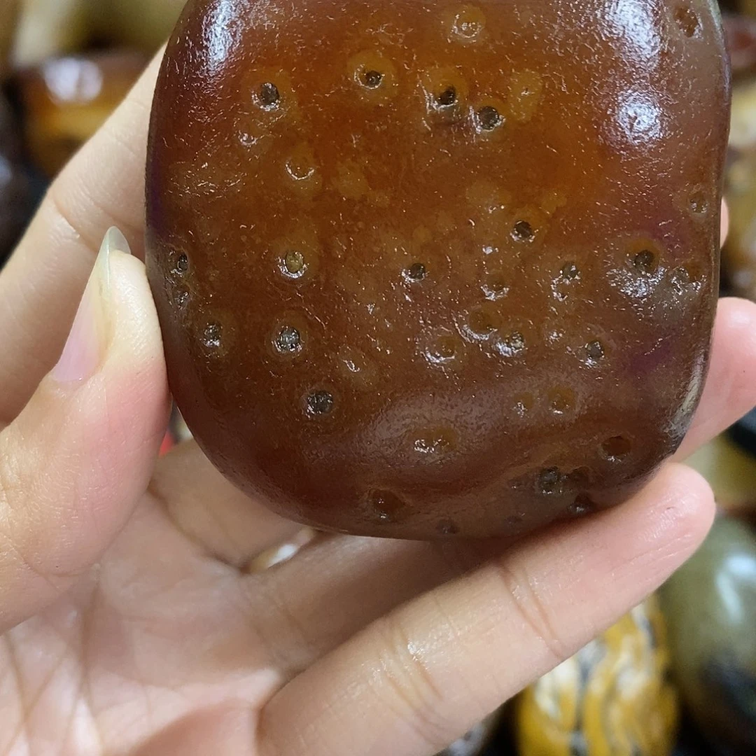 玛瑙/玉髓未镶嵌手把件