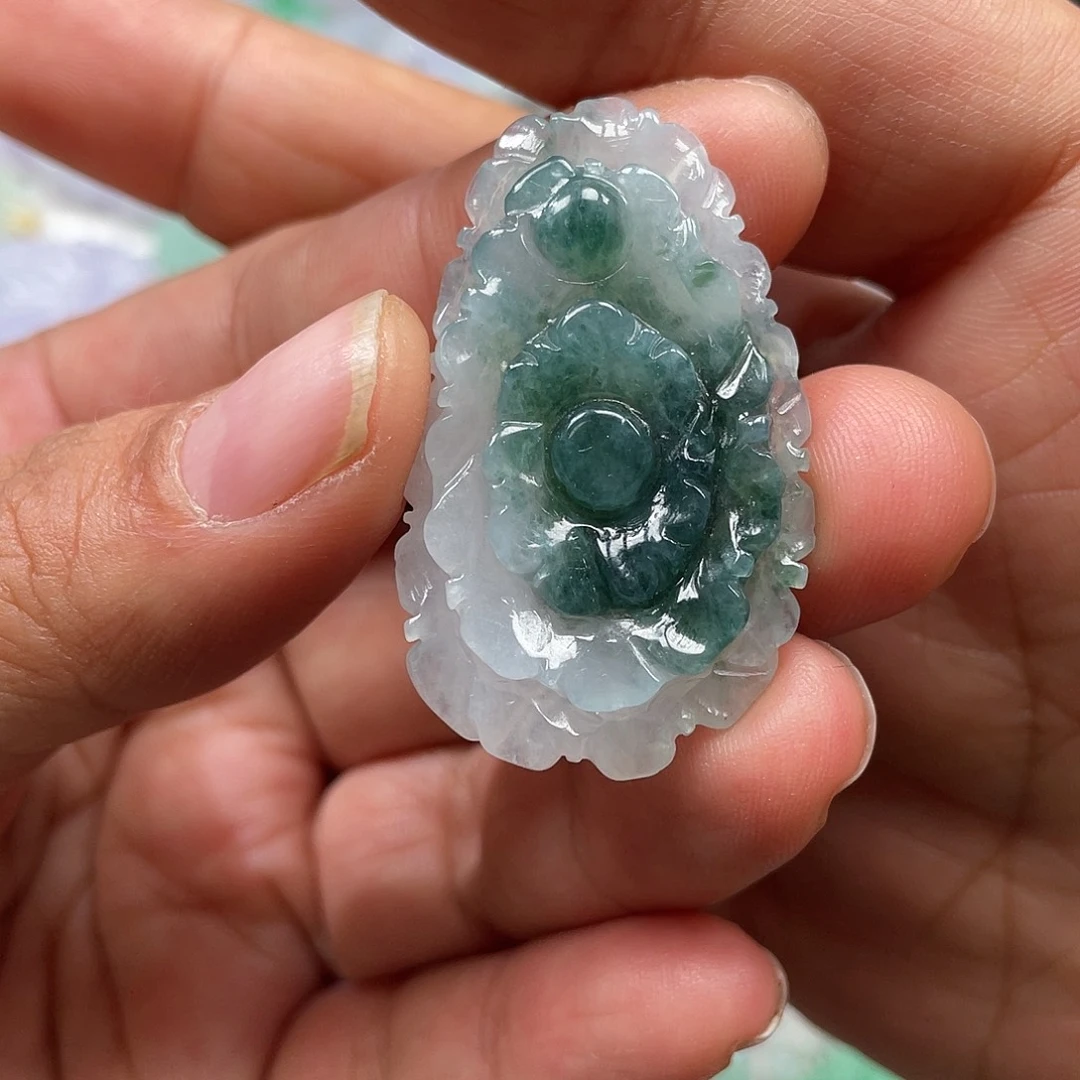 颈饰未镶嵌翡翠翡玉缘翡翠