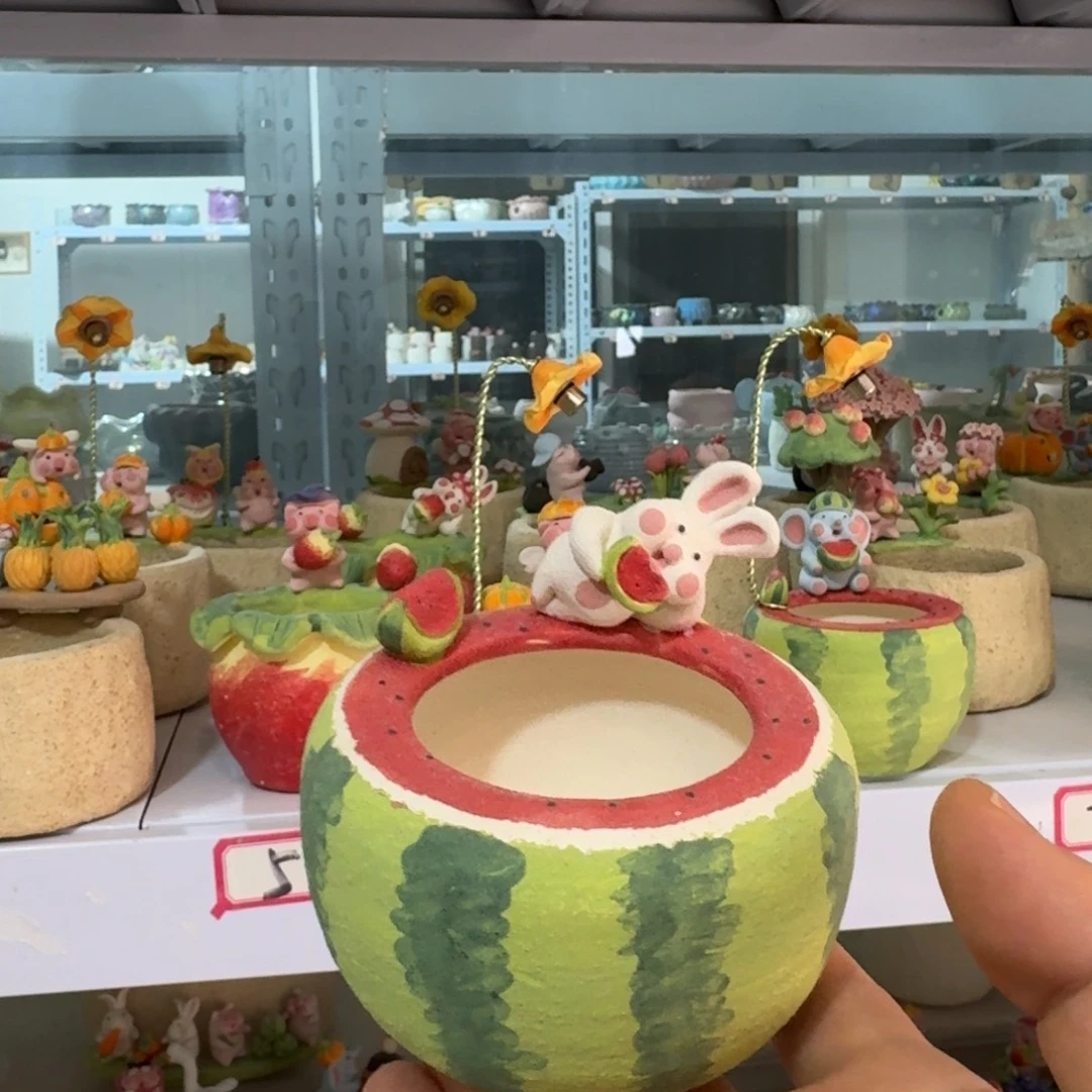 厂家直销手工花盆