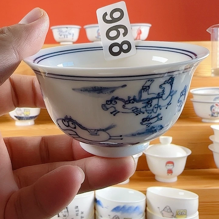 花*非正品手绘陶瓷茶具