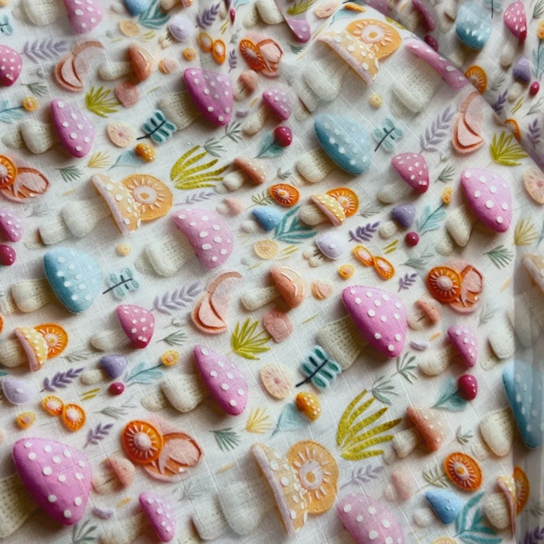 棉一米价纯棉格纹双层纱1.67米宽E