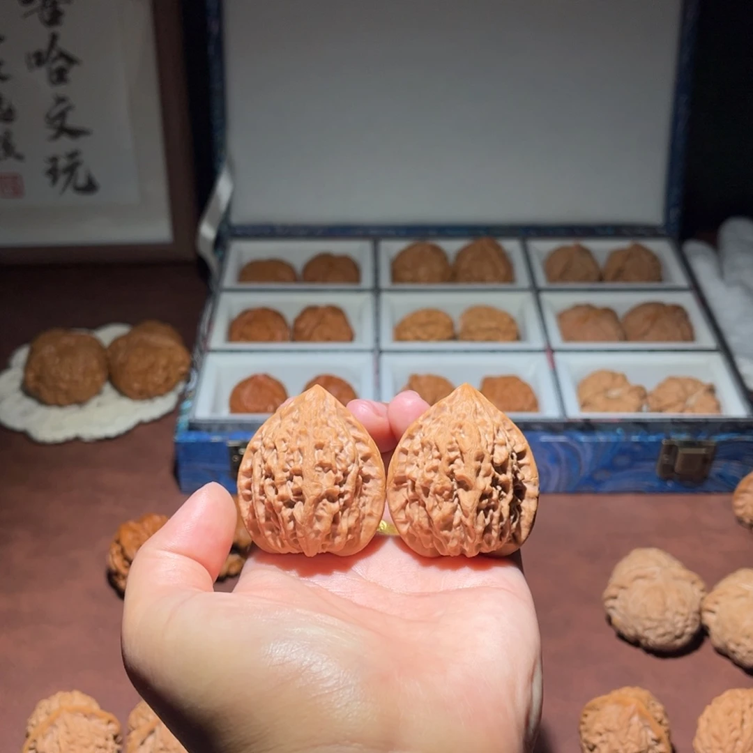 吊坠文玩核桃金牛39