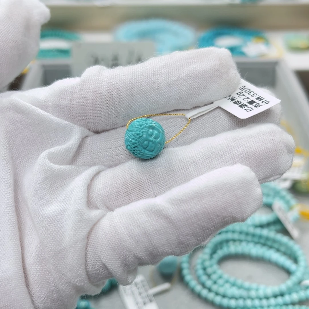 绿松石绿松石未镶嵌瓦*