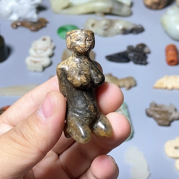 和田玉未镶嵌颈饰8