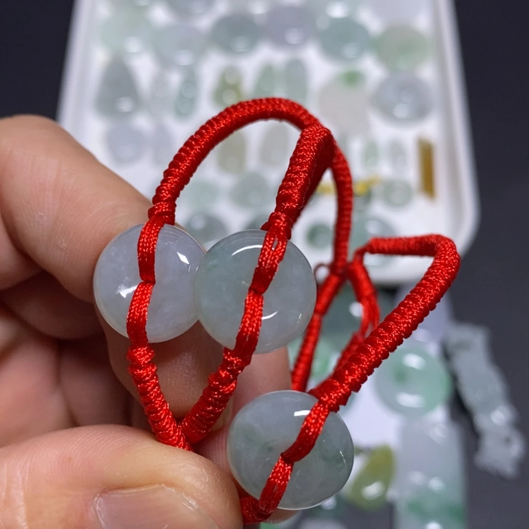 翡翠未镶嵌套链多样性发其一