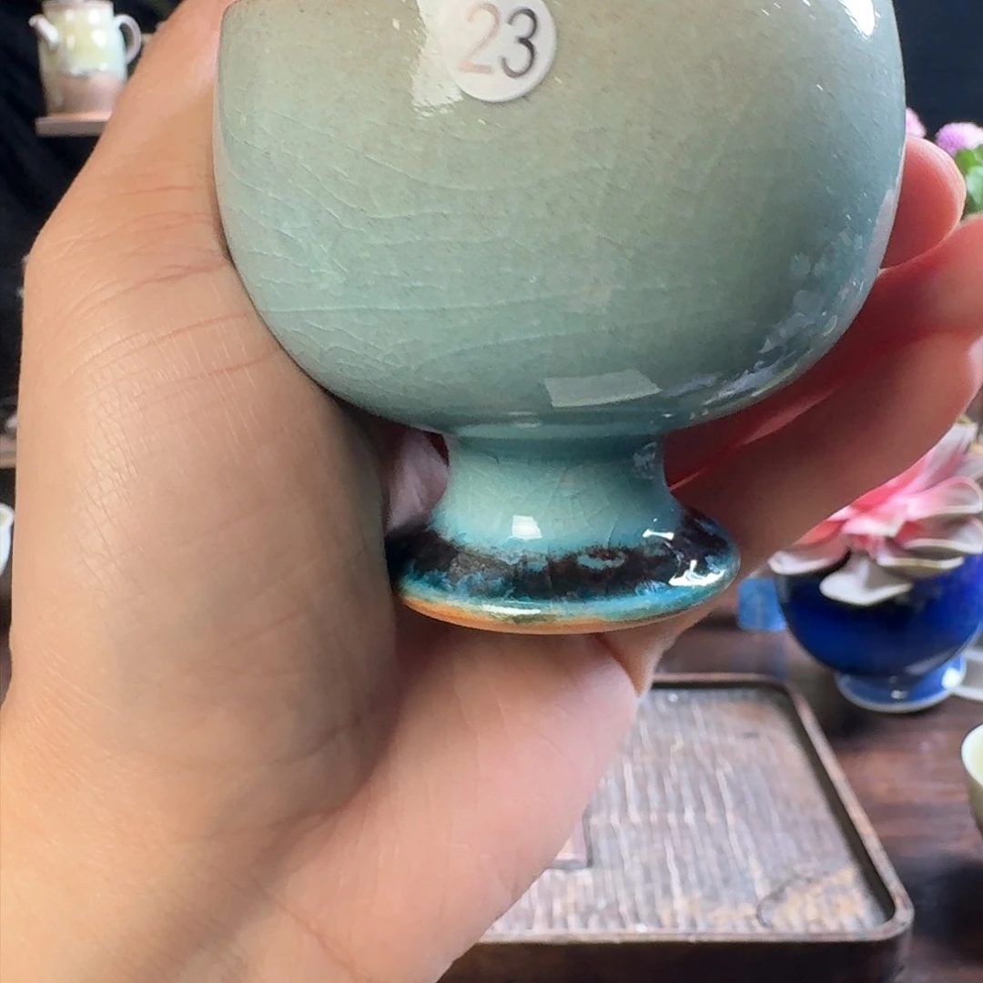 手工陶瓷主人杯微瑕