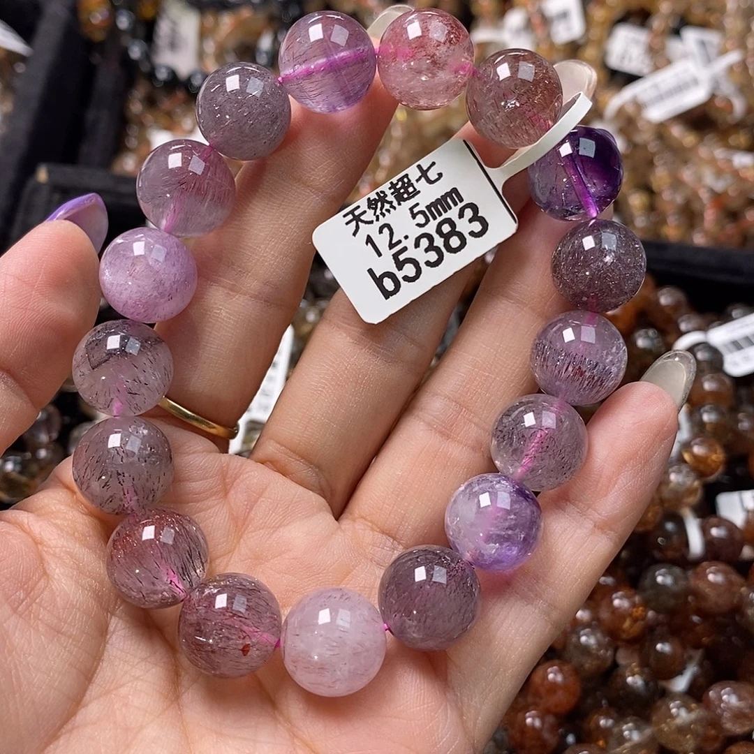 未镶嵌水晶手链水