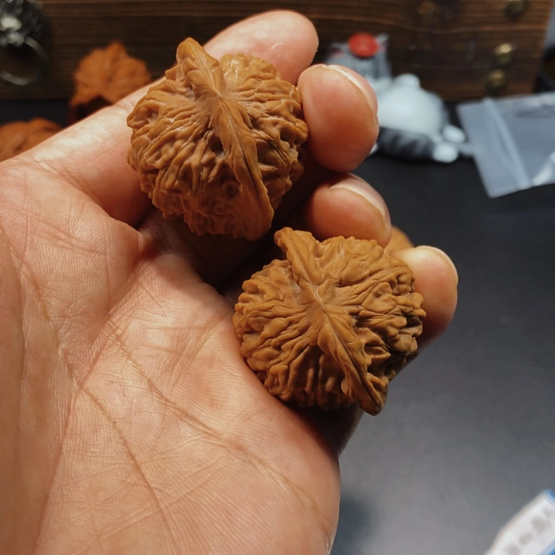 文玩核桃把件天地全B200