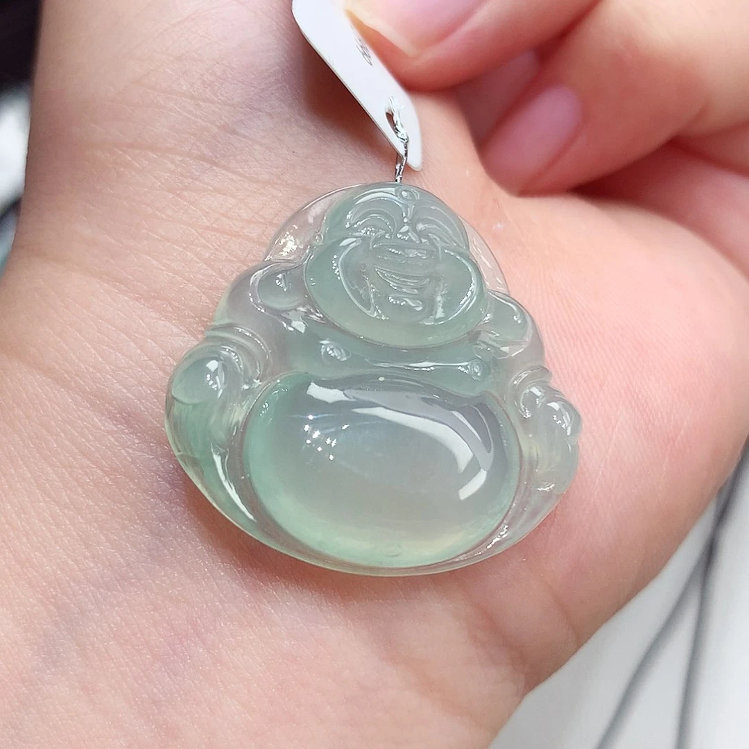 颈饰未镶嵌翡翠翡翠37，27.5/29/5.7